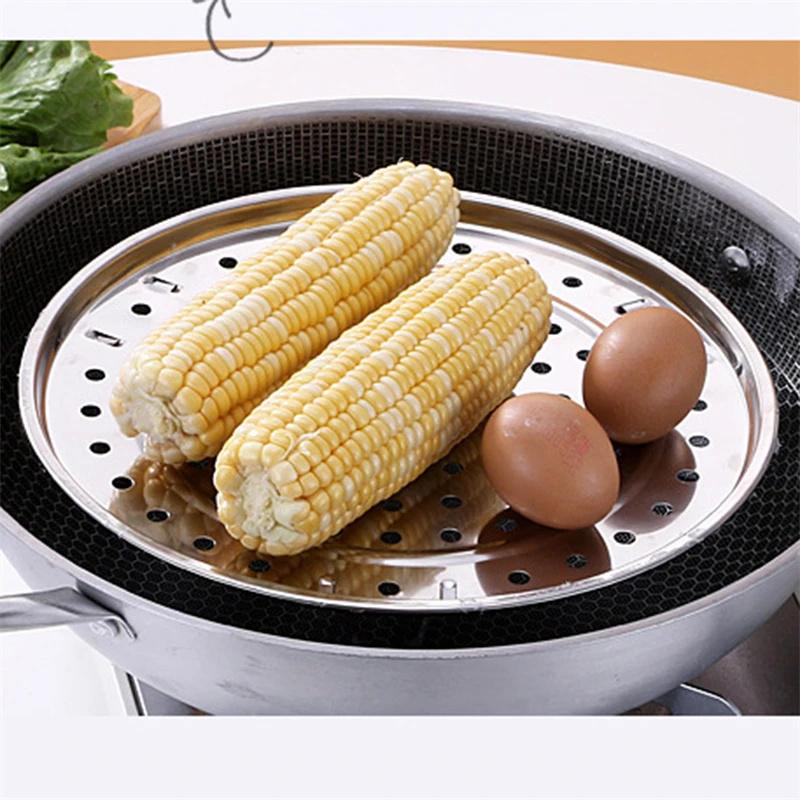 20-30CM Stojak do gotowania na parze ze stali nierdzewnej Wkład do garnka Stojak na tacę do gotowania na parze Narzędzie kuchenne taca do pieczenia Chleb Naczynia kuchenne Narzędzia do gotowania