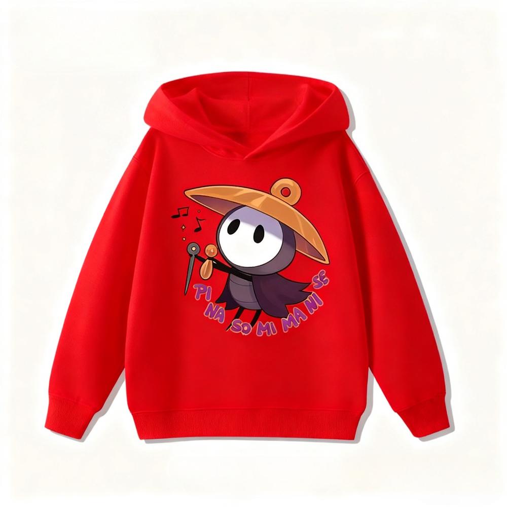 Hollow Knight Themed Children's Hoodies, Boys' and Girls' Clothing, Cute and Warm Children's Hoodies for Autumn and Winter.