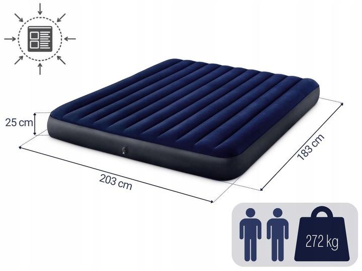 Air Bed Classic King mattress 203 X 183 X 24 #64755