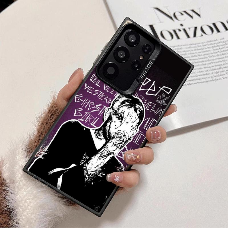 Lil Peep Hellboy Liebe Weiche Handyhülle für Samsung Galaxy S24 S25 FE S26 Edge S23 Ultra S22 Plus S21 + Stoßfeste Hülle Rückseite