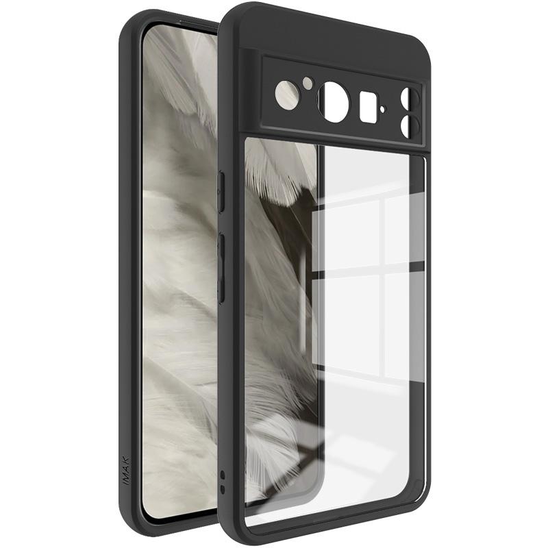 IMAK UX-9A Series for Google Pixel 8 Pro Clear Case PC+TPU Anti-drop Phone Cover
