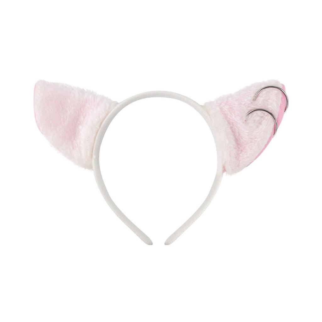 Kitten Headbands Cosplay Bell Cat Ear Hairbands Headwear Makeup Washing Face Hairbands Birthday Party