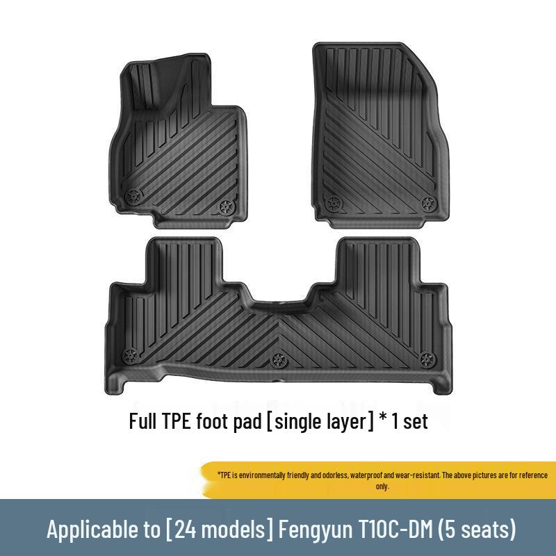Chery Fengyun T10 TPE Car Mats - All-Inclusive Set for Interior and Trunk