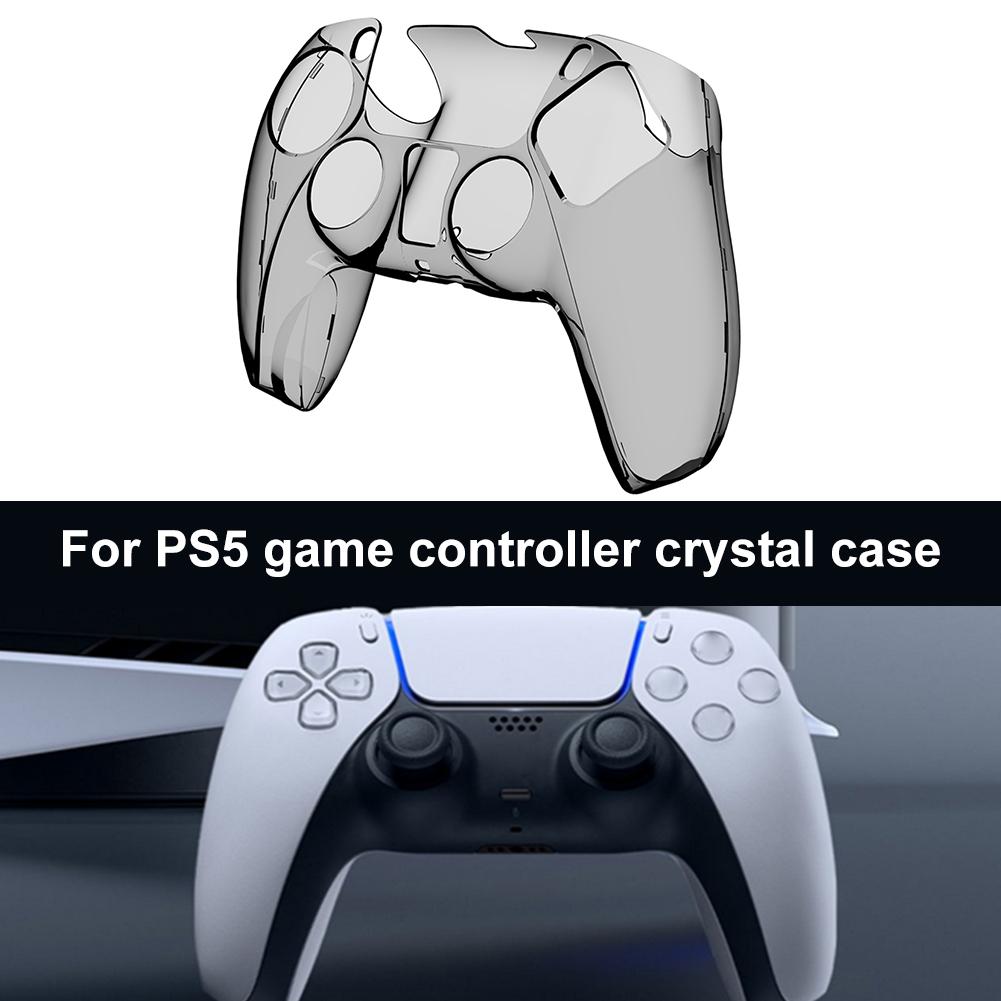 Game Controller Case Transparent Controller Shell Cover Slim Crystal Body Protector Gaming Accessories for Sony Switch Console