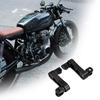 Customizable Height & Angles Motorcycle Foot Pegs Aluminum Foot Pegs Support Enhances Ride Comfort Motorbike Spare Part