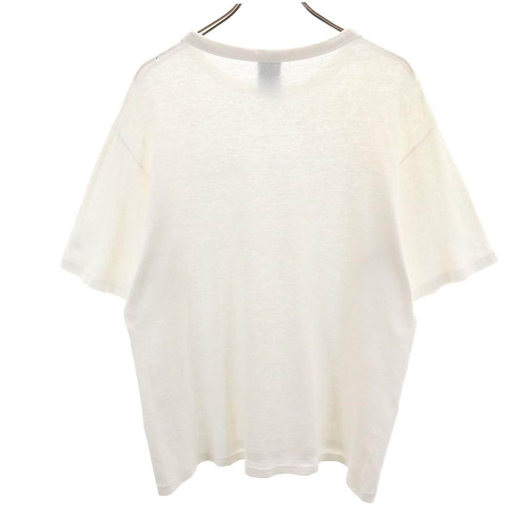 Champion Short Sleeve T-shirt M White Men's Used