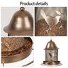 Durability Metal Bird Feeders Squirrels Proof Outdoor Large Capacity Easyly To Clean Weather Resistant For Wild Birds