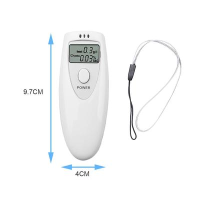 Portable Digital Alcohol Breath Tester LCD Display Inhaler Alcohol Meters Handheld Analyzer Breathalyzer Detector Test Testing