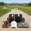 PU Duffle Bag   Pattern Travel Sports Bag with Shoe Compartment Detachable Strap for Outdoor Fitness Workout