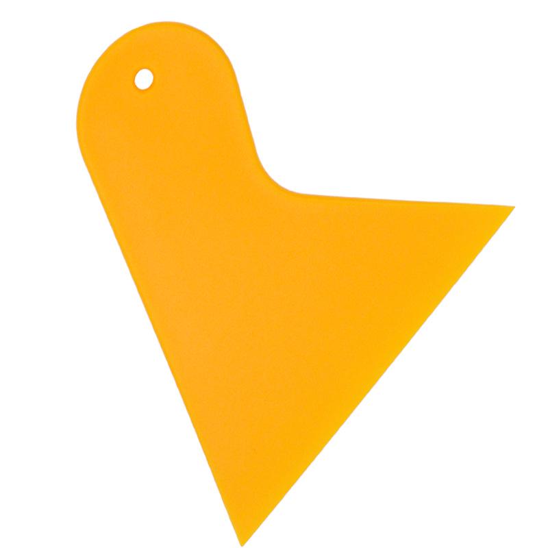 Triangular Multi-Functional Plastic Car Scraper for Film & Wash