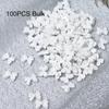 50/100 pezzi Rosa Bianco Kawaii Fiocco Ciondolo per Unghie 3D Resina Fiocco Flatback Gemme per Unghie 8*10mm Strass Gioielli per Nail Art #Papillon