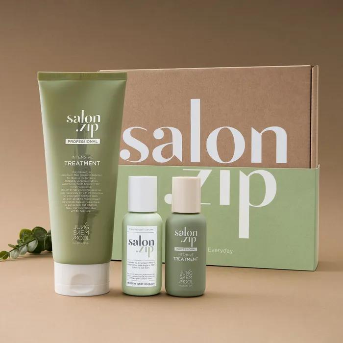 

Салонный дом Интенсивный уход (50 мл молочной маски для волос + 50 мл интенсивного ухода в комплекте) Salon House Intensive Treatment