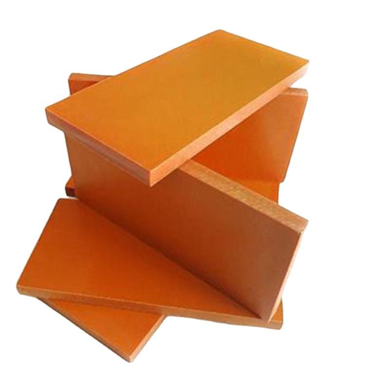 Orange-Red Antistatic Bakelite Board - Durable, Wear-Resistant, High-Temperature Mechanical Insulation Material
