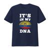 Ecuadorian Pride T Shirt Its In My Dna With Ecuador Flag Print Unique Ethnic Design Vintage Fashion Soft Comfortable