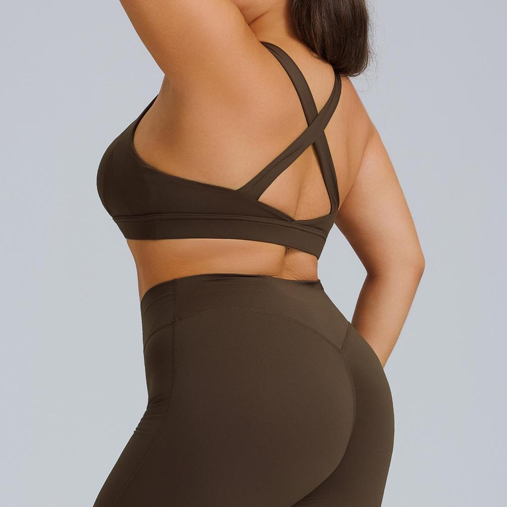 High-Impact Shockproof Sports Bra - Plus Size Elastic Yoga Vest