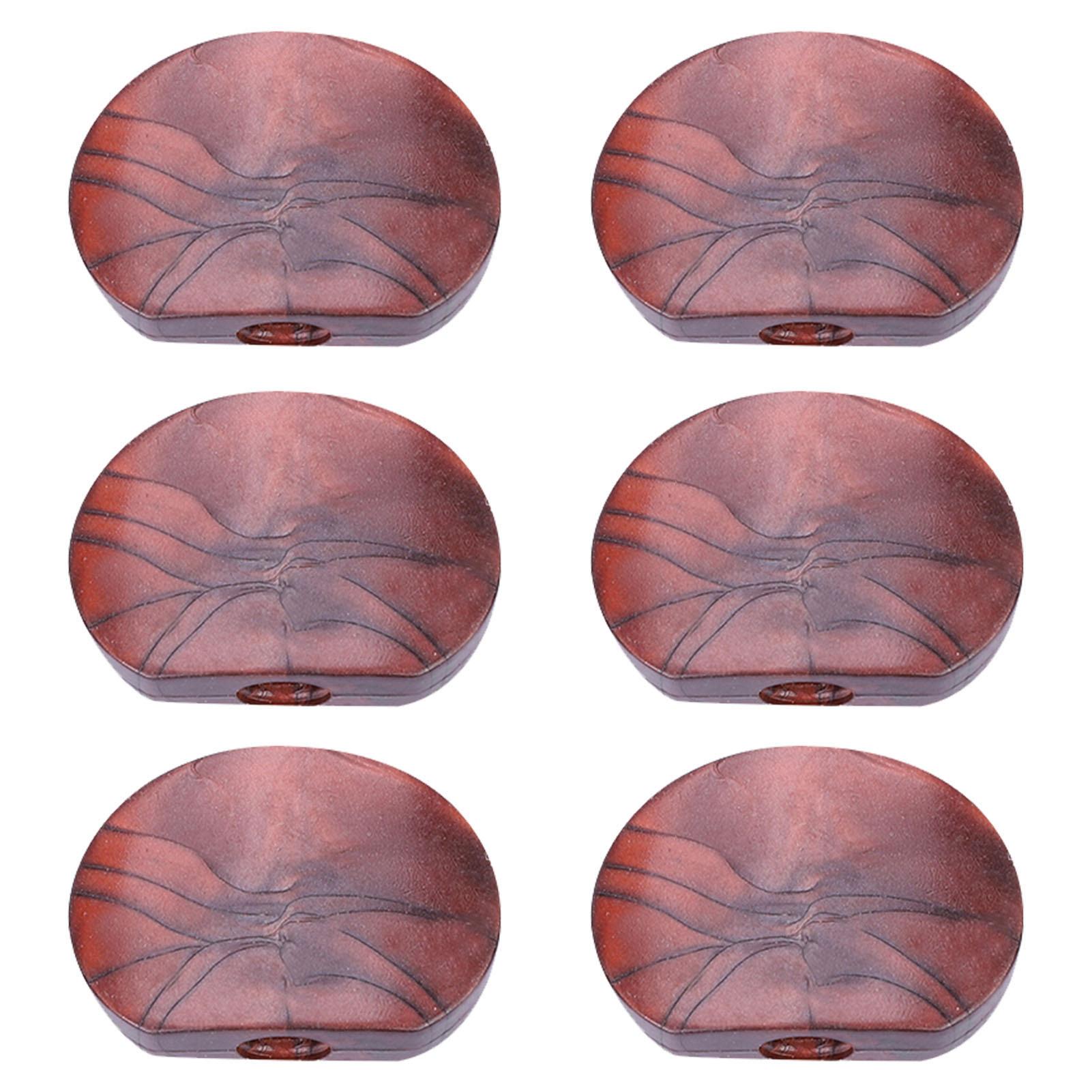 

6 шт. набор колков колки механики акриловые кнопки для гитары(# 5)