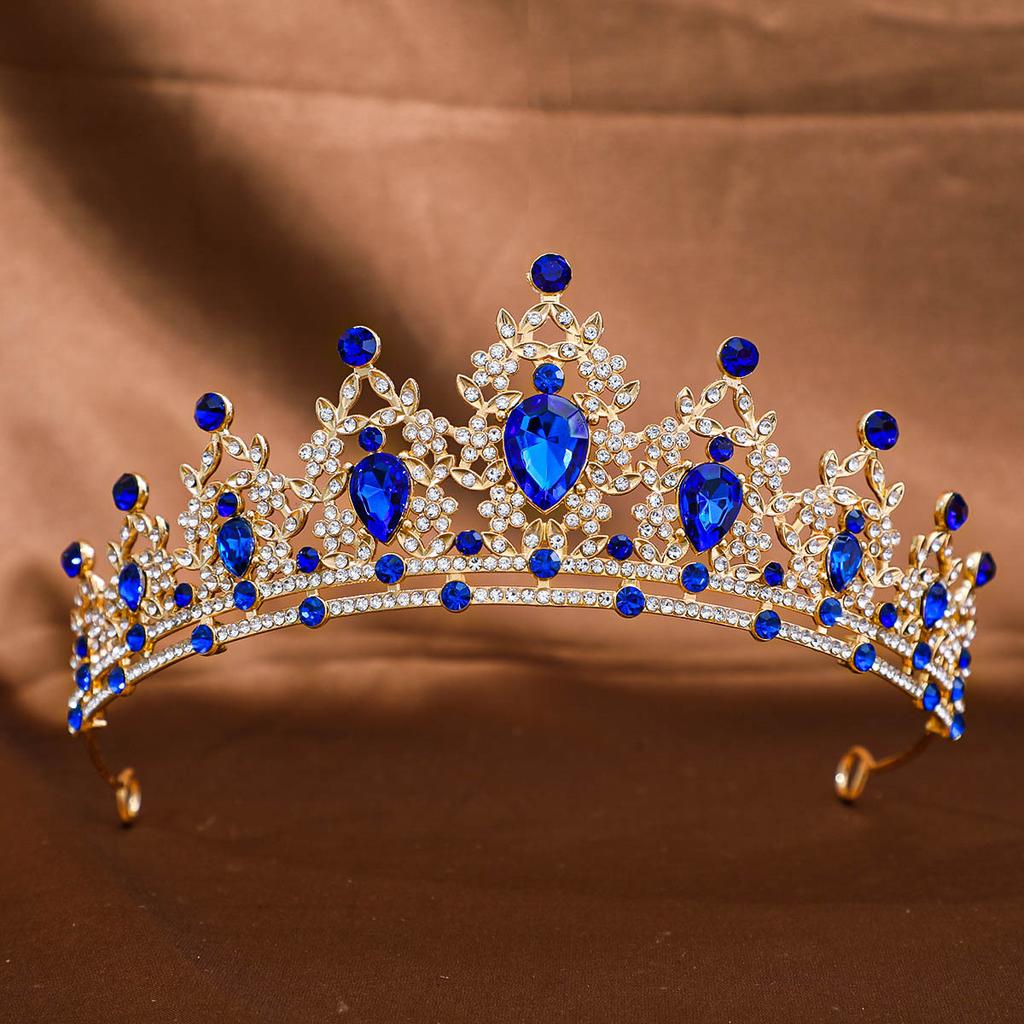 Brautkrone Tiara Hochzeit Geburtstag Erwachsene Kleideraccessoires Reisefoto Haarschmuck Braut-Tiara