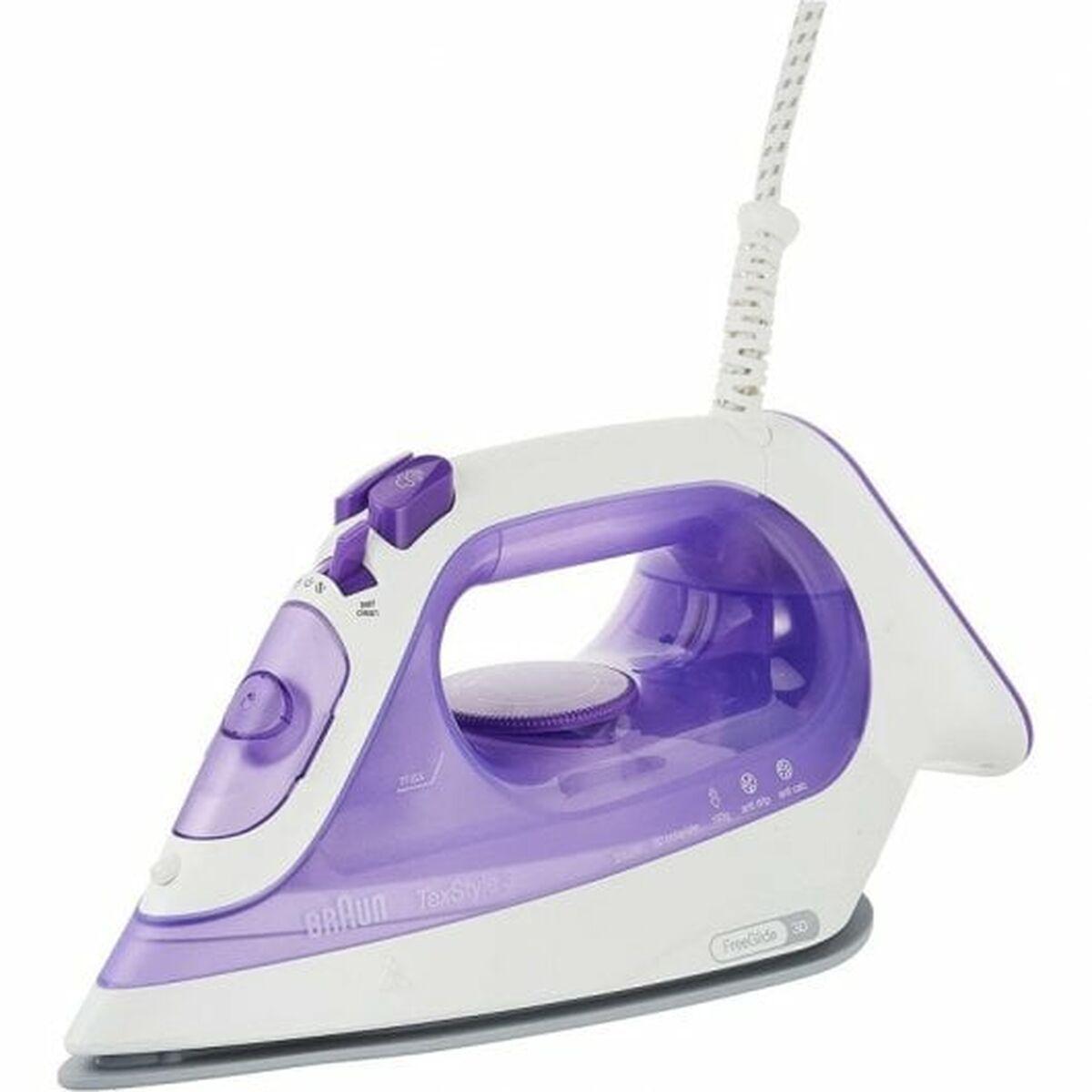 Braun Braun/Lila/Silber Texstyle 3 Si3042vi Dampfbügeleisen Keramik-Bügelsohle 2350 W Weiß - Bild 4