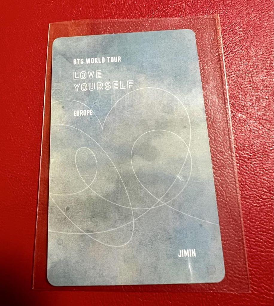 [USED] BTS LYS Europe DVD Trading Card Jimin