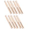 Thread Storage Rod Made of Natural Wood Smooth Surface Thread Organization Easy To Carry Finely Crafted Sewing Tool Spools/Bobbins (10 Pieces) - - - -