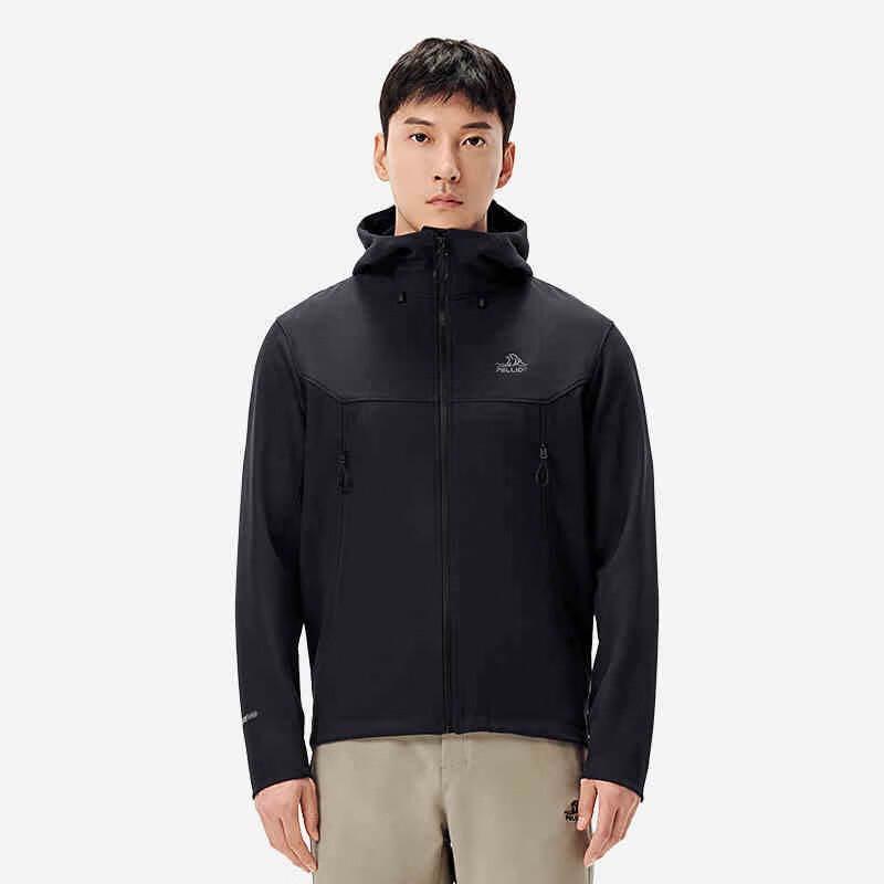 Pelliot Men's Fleece-Lined Windproof Softshell Jacket