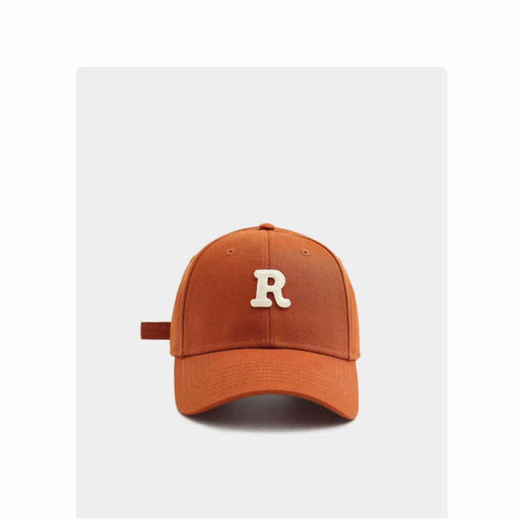 

1pc letter R logo baseballhat,Hip Hop Caps Outdoor Sports Adjustable, unisex baseball hat Adjustable& 8Y помаранчевий