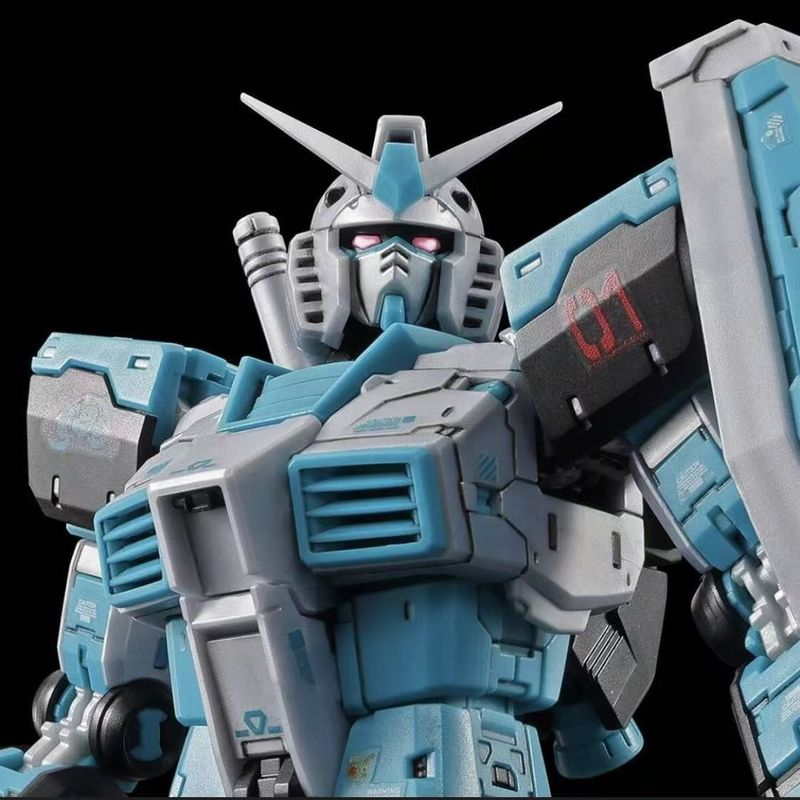 Beperkte RG 1/144 RX-78-2 Ver.2.0 Hatsune Miku Ver. Montage Modelbouwkit Actiefiguren Modieuze Plastic Speelgoed Verzamelaarsobjecten
