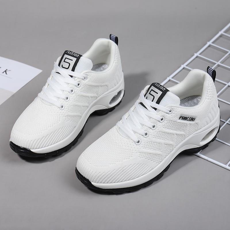 Fashion Women White Running Shoes For Woman Mesh Are Lightweight Breathable Stylish Designed As Luxury Brand Outdoor Walking Training