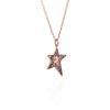 Mezmic Magic 14K, Diamond Star Necklace