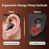 Wireless Sleep Earbuds, Comfortable Invisible Mini Sleeping Headphones for Side Sleepers, Noise Cancelling IPX4 Waterproof Bluetooth 5.3 Earphones
