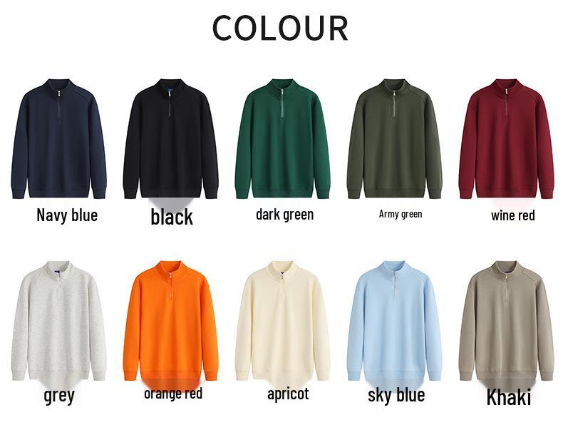 Customized Autumn/Winter Milk Tea & Hot Pot Cafe Waiter Hoodie - Long Sleeve Workwear