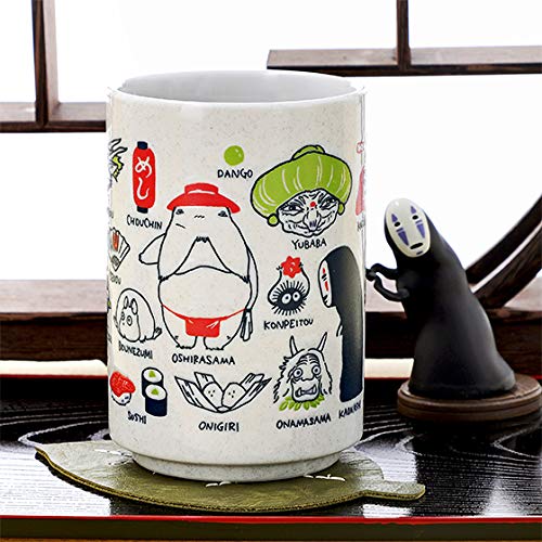 Studio Ghibli - Spirited Away - Beyond the Tunnel, Japanese Teacups Made of Benelic Porcelain