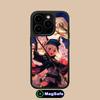 Arknights Grani Matte Surface Magsafe Mobile Phone Case for iPhone 17 16 15 14 13 12 11 Air Pro Max Plus Colorful Cover
