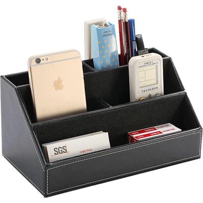 YINJI Leather Desktop Organizer