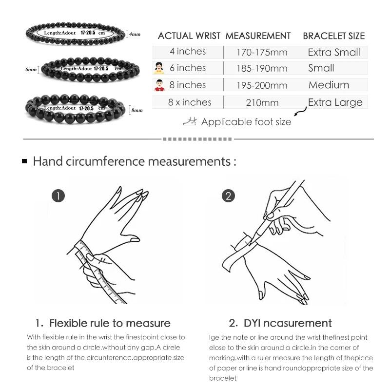 Bracciale da Uomo in Pietra Vulcanica Naturale Bracciale 12 Segni Zodiacali Vergine Capricorno Toro Acquario Sagittario Cancro Ariete