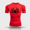 Bodybuilding Boxing Training T-shirt Summer Breathable Men's Quick-drying Fashion Compression Top Sweat Absorbent Sweat Absorbing Tight Fit
