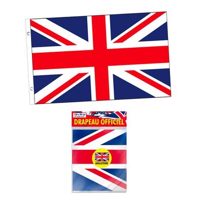 [L2254] - 'Great Britain' Flag Blue Red - 87x147 Cm