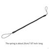 5 Pieces Elastic Tether Lanyard for Touch Pens Coil Spring Straps Convenient Tethering Drawing Pen