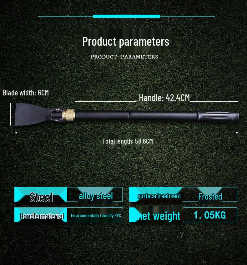 Changlin 1531 Multifunctional Folding Shovel & Pickaxe - Portable Outdoor Tool for Camping, Fishing, and Gardening