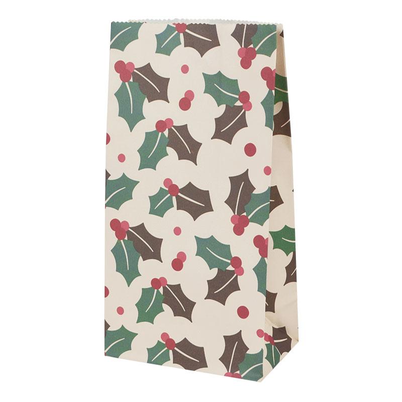 10pcs Kraft Paper Candy Cookie Bag Santa Claus Snowman Christmas Gift Packing Bags Xmas Navidad New Year Party Decor Supplies