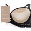 French Style Push Up Bra With Thin Top Thick Bottom Cups Side Support Lift 3/4 Coverage Underwire Small Bust