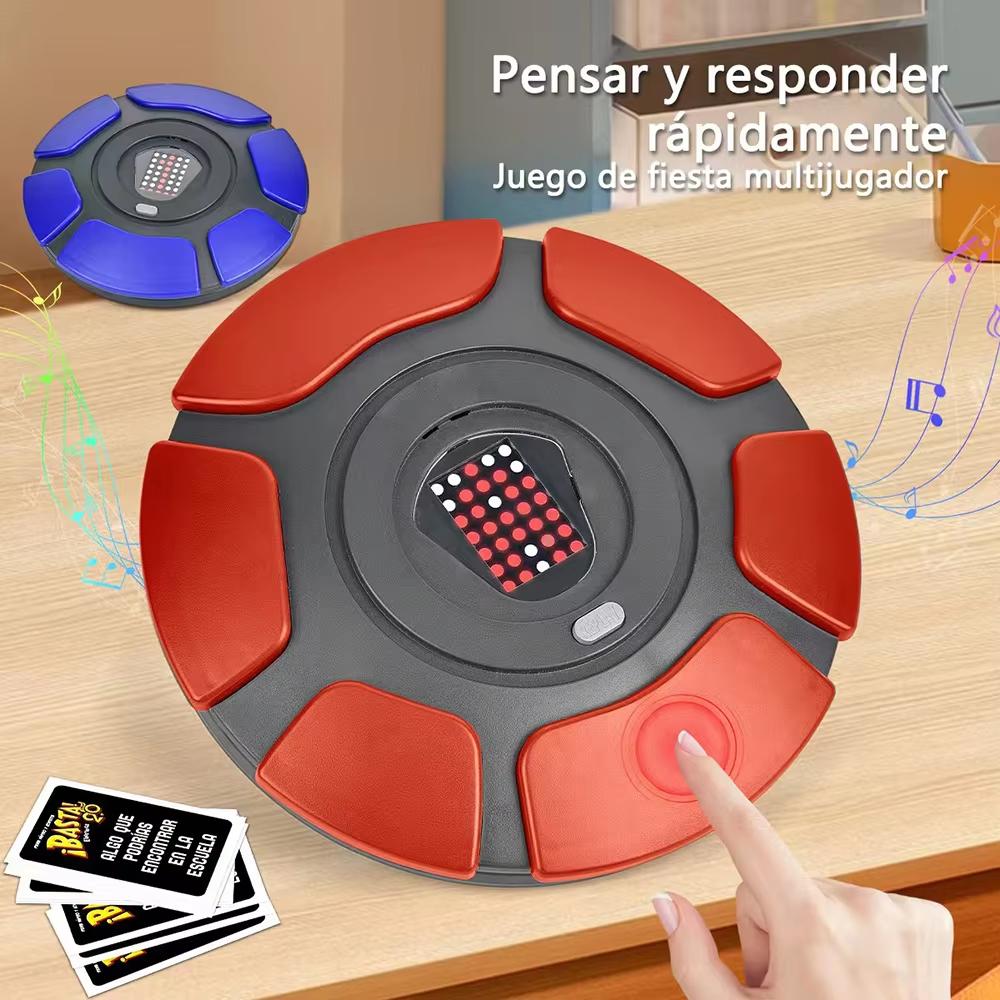 New Upgraded Spanish Basta Game 2.0 Crazy Letter Tapping Board Desktop Family Interactive Game Party Party Decompression Toy