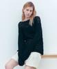 Leogkibeulaendeu Pure Cotton Loose Fit Pullover Black