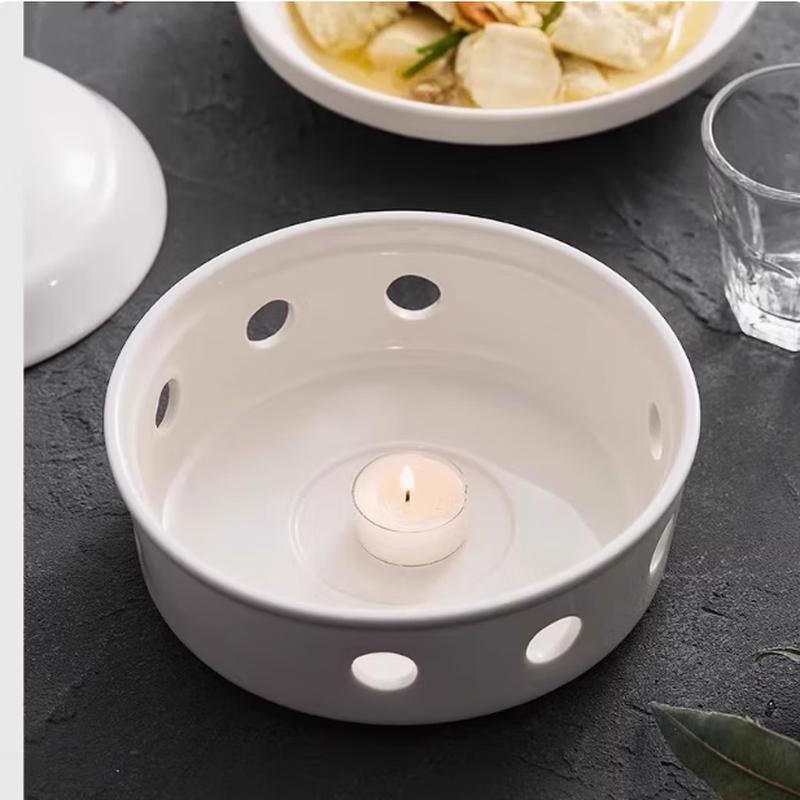 Taisun Nordic Ceramic Deep Dinner Plate