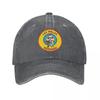 Los Pollos Hermanos Baseball Caps Casual Distressed Washed Fast Food Snapback Hat Unisex Style Outdoor Activities Hats Cap