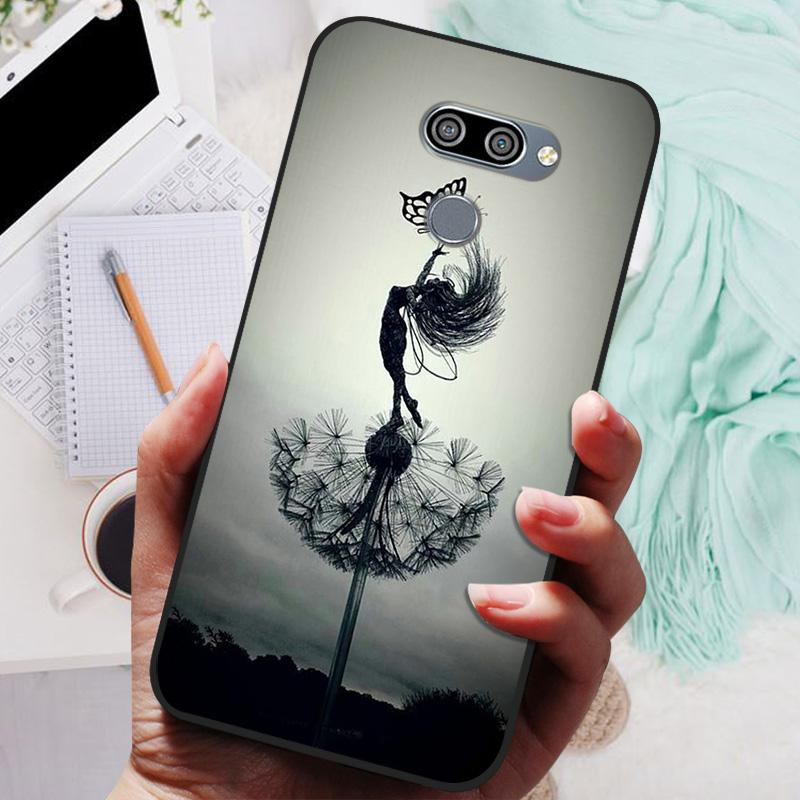 for LG K50 Q60 Case K 50  Soft TPU Silicone Phone Covers for LG Q60 LGK50 K 50 LGQ60 Case Bumper  Q 60 Shockproof Coque Cover