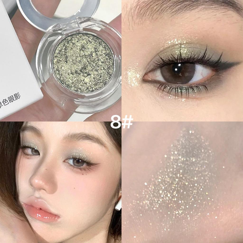 FAICCLA Fei Xi Shimmering Eyeshadow: Soft, Glutinous Texture with Bright, Highlighting Shimmer.