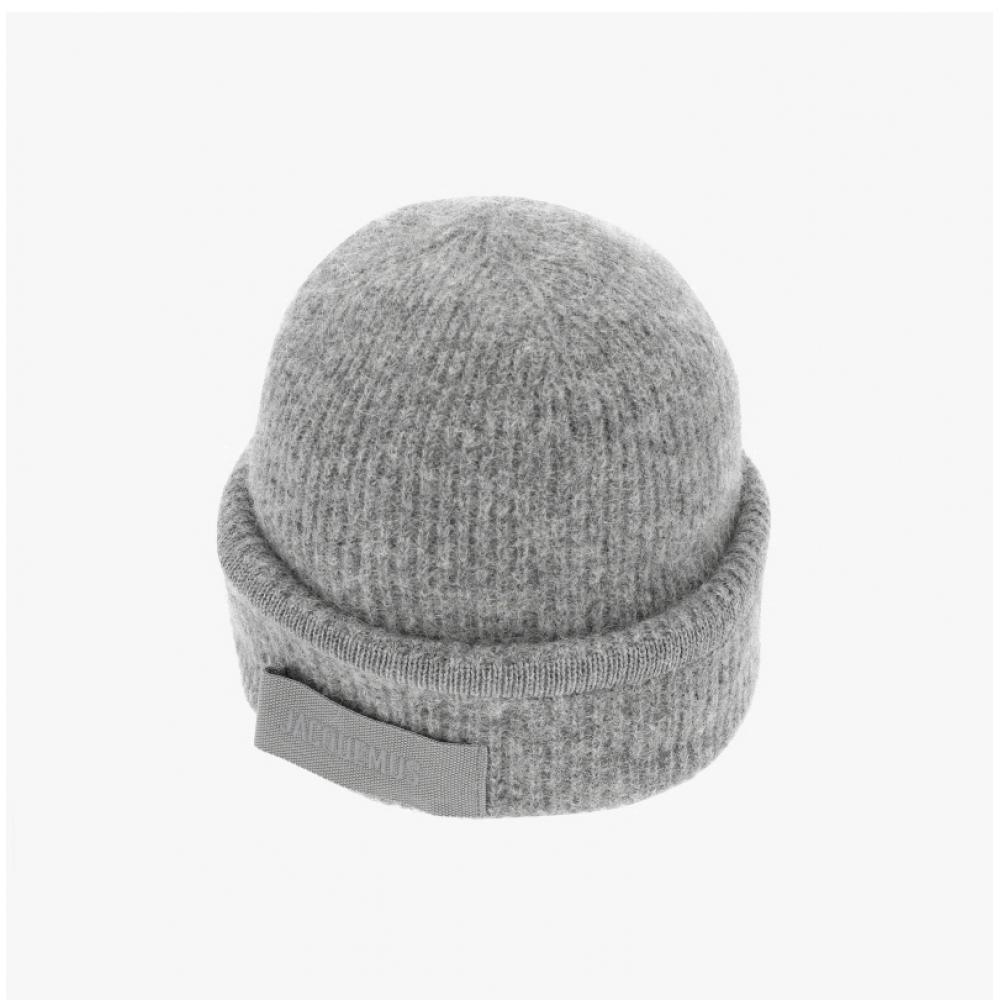 Jacquemus Le Bonne Gross Grain grosGrain Logo Beanie Acu00666ak00227