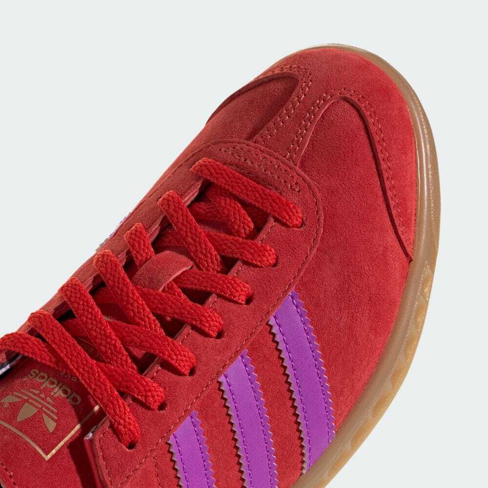 IH5461 Adidas Originals Hamburg Red Purple Burst Gum (Women's)