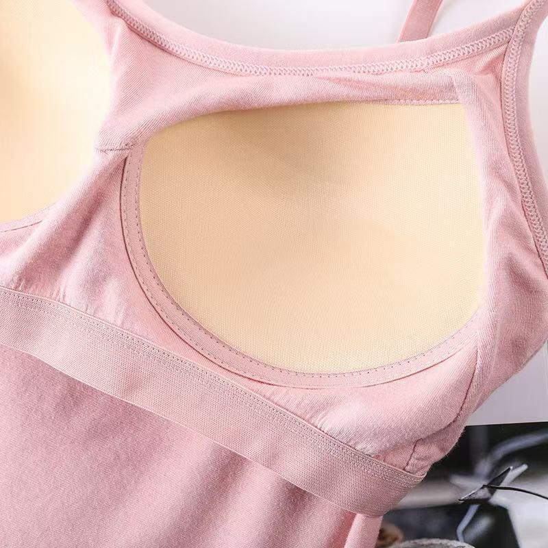 Wirefree Padded Bustier Camisole for Women - Small